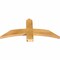 Ekena Millwork Bellingham Rough Sawn Timber Gable Bracket, Western Red Cedar, 36"W x 16"H x 2"D x 4"F, 11/12 Pitch GBW036X16X0204BEL00RWR - alternate 3